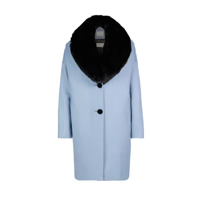 N'onat Women's Emilie Vegan Short Coat In Blue