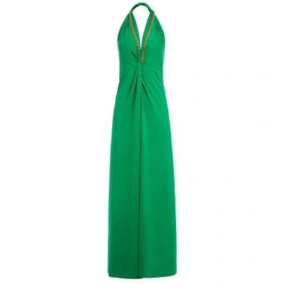 N'onat Women's Galaxy Party Long Dress In Green