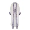 N'onat Women's Jane Organic Cotton Caftan In White In White