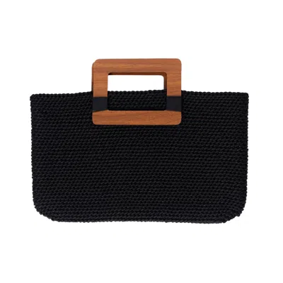 N'onat Women's Symi Crochet Bag In Black