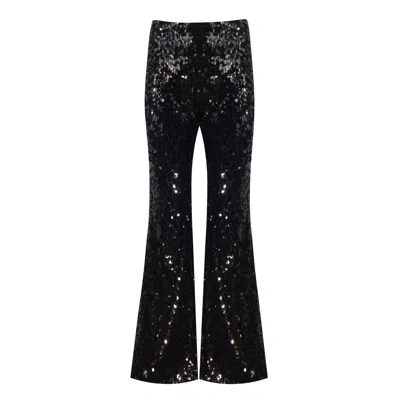 N'onat Women's Taylor Sequined Party Trousers In Black