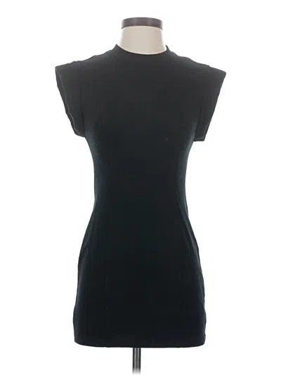 Pre-owned Nonchalant Casual Dress In Black