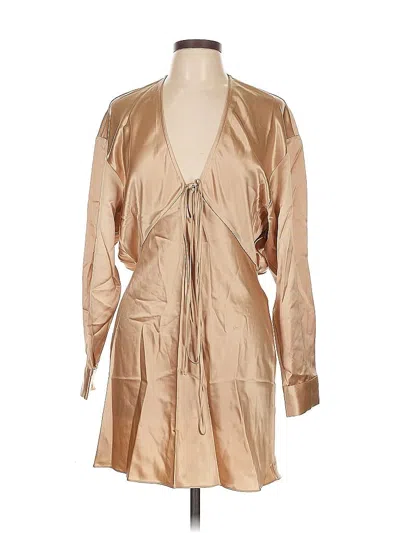 Pre-owned Nonchalant Cocktail Dress In Gold