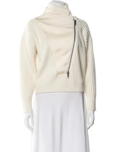 Pre-owned Nonchalant Cowl Neck Sweater In Neutral