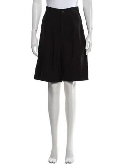 Pre-owned Nonchalant Knee-length Shorts W/ Tags In Black