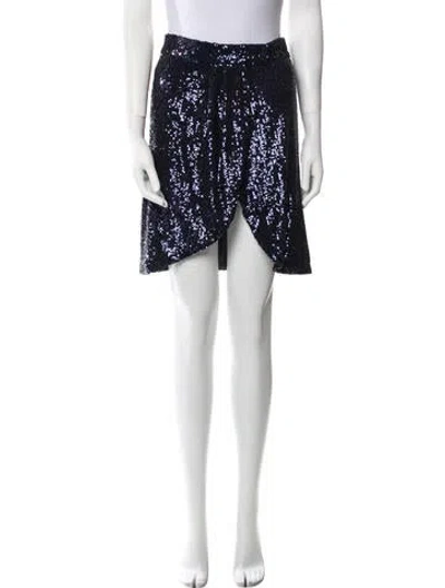 Pre-owned Nonchalant Knee-length Skirt In Blue