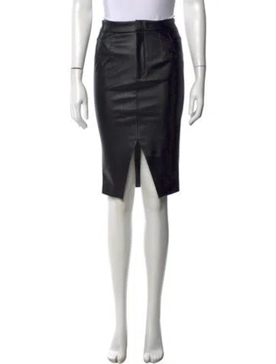 Pre-owned Nonchalant Knee-length Skirt W/ Tags In Black