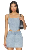 NONCHALANT LABEL BEA CROP TOP