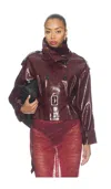 Nonchalant Label Cassidy Jacket In Ruby
