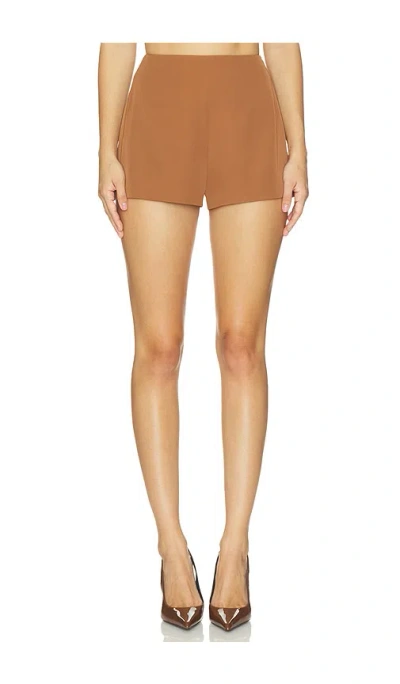 Nonchalant Label Clara Short In Caramel