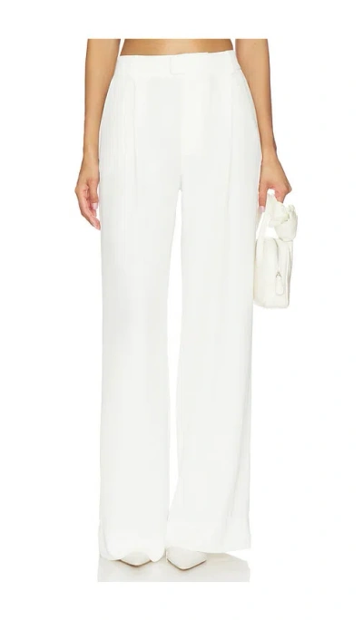 Nonchalant Label Claudia Pant In White