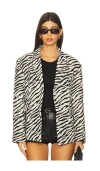 Nonchalant Label Clemence Blazer In Multi