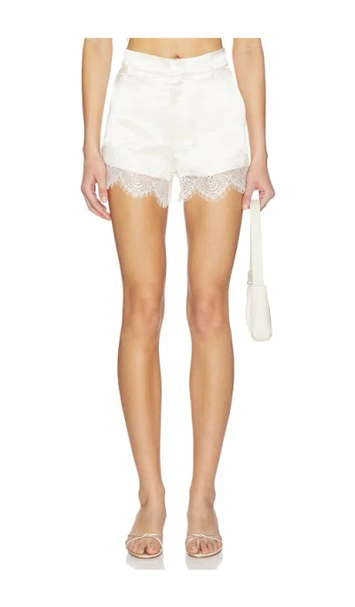 Nonchalant Label Corinna Short In Liquid Champagne