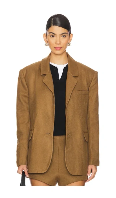 Nonchalant Label Drew Blazer In 棕色