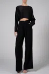 Nonchalant Label Fabi Pant In Black