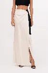 Nonchalant Label Farah Skirt In Champagne