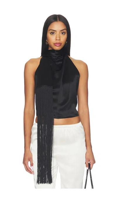 Nonchalant Label Freya Top In Black