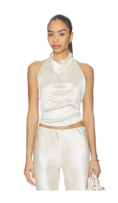 Nonchalant Label Itsy Top In Gold