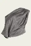 Nonchalant Label Kenzie Top In Slate In Gray