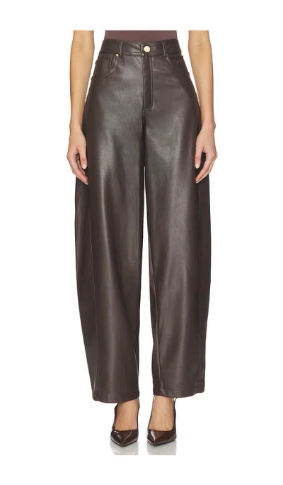 Nonchalant Label Lennon Pant In Brown