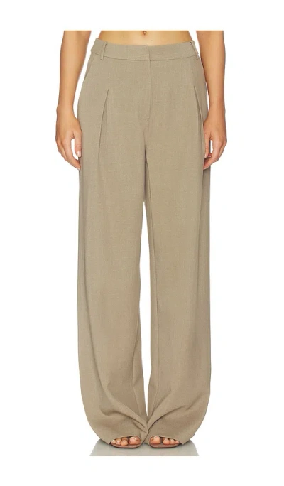 Nonchalant Label Monroe Pant In Brown
