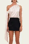 Nonchalant Label Nora Top In Champagne