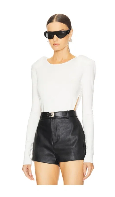 Nonchalant Label Pace Bodysuit In Ivory