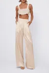 Nonchalant Label Paris Pant In Champagne