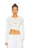 Nonchalant Label Rosaline Top