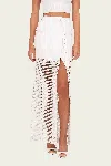 Nonchalant Label Tyra Maxi Skirt In White