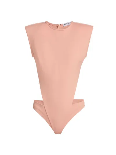 Nonchalant Label Women's Calder Cotton Bodysuit In Pink