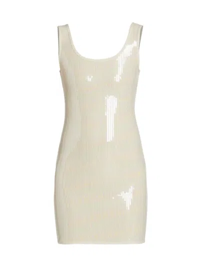 Nonchalant Label Women's Gretchen Sequin Minidress In Champagne