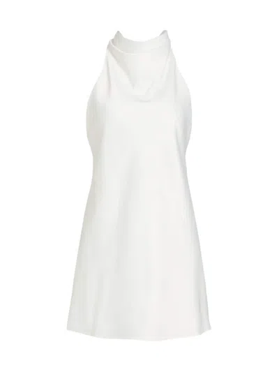 Nonchalant Label Women's Naia Open-back Minidress In White