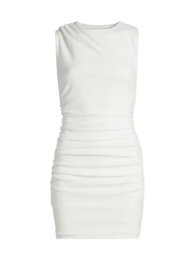 Nonchalant Label Women's Piper Sleeveless Minidress In White