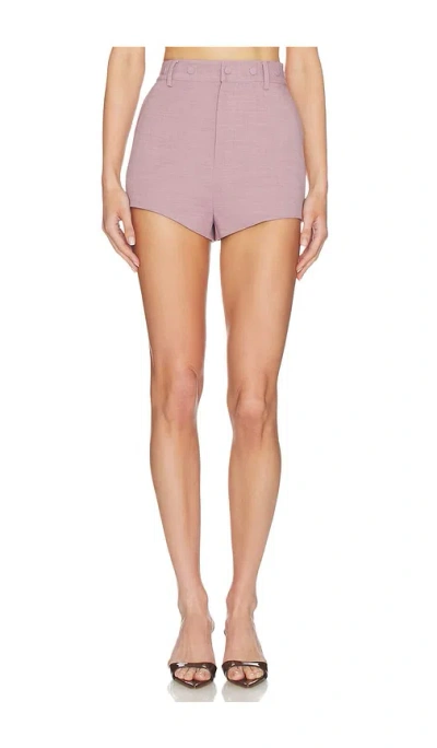 Nonchalant Label Zehra Short In Purple