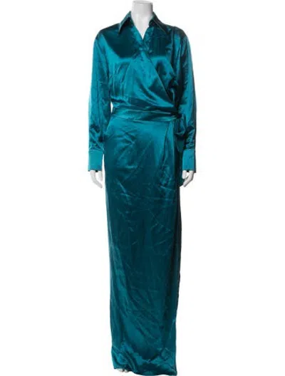 Pre-owned Nonchalant Long Dress In Green