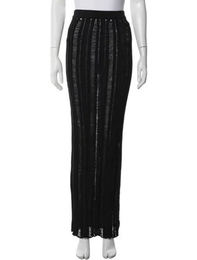 Pre-owned Nonchalant Long Skirt In Black