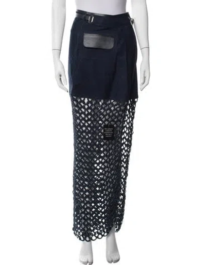 Pre-owned Nonchalant Long Skirt In Blue