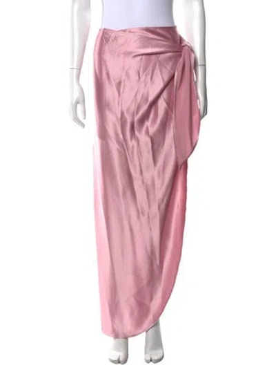 Pre-owned Nonchalant Long Skirt In Pink
