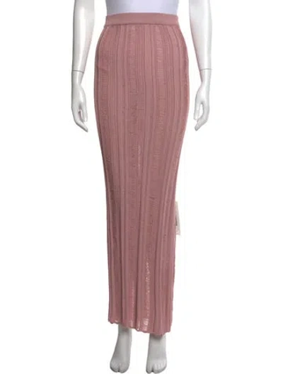 Pre-owned Nonchalant Long Skirt In Pink
