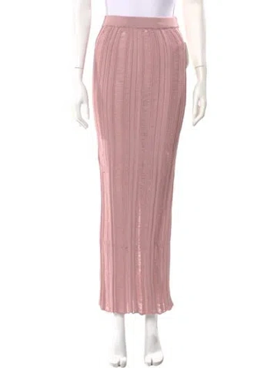 Pre-owned Nonchalant Long Skirt W/ Tags In Pink