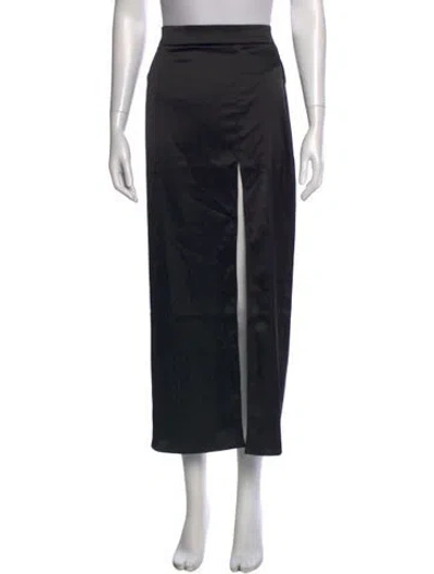 Pre-owned Nonchalant Midi Length Skirt W/ Tags In Black