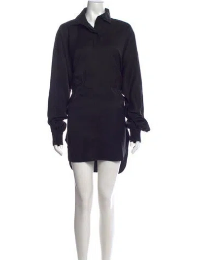 Pre-owned Nonchalant Mini Dress In Black