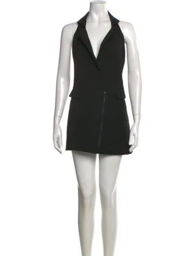 Pre-owned Nonchalant Mini Dress In Black
