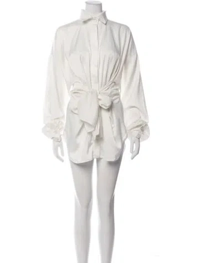 Pre-owned Nonchalant Mini Dress In Neutrals