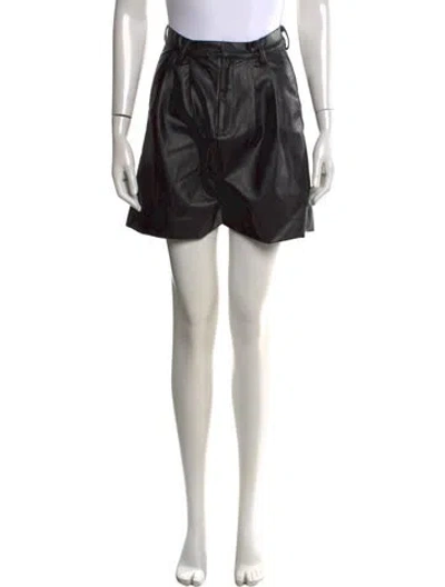 Pre-owned Nonchalant Mini Shorts In Black