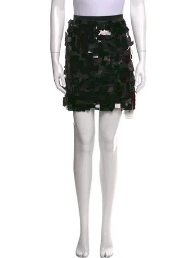 Pre-owned Nonchalant Mini Skirt In Black