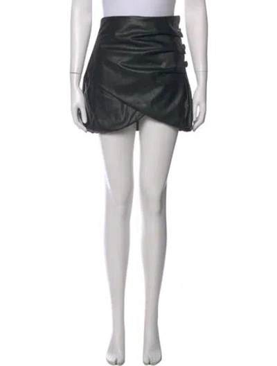 Pre-owned Nonchalant Mini Skirt In Black