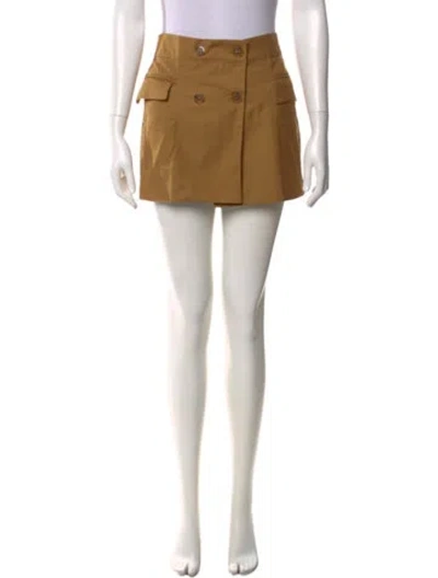 Pre-owned Nonchalant Mini Skirt In Neutral