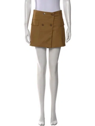 Pre-owned Nonchalant Mini Skirt In Neutral